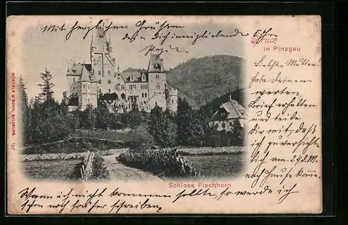 AK Bruck /Pinzgau, Schloss Fischhorn