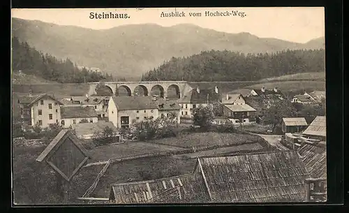 AK Steinhaus, Ausblick vom Hocheck-Weg