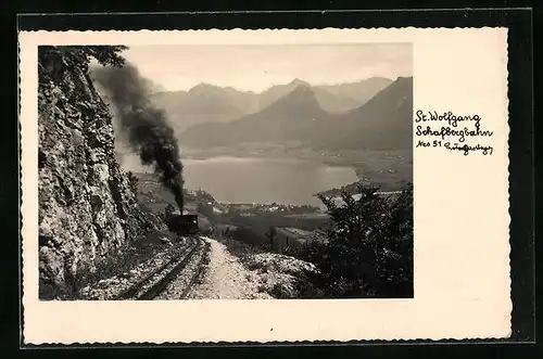 AK St. Wolfgang, Salzkammergut, Schafbergbahn