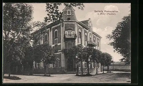 AK Grassau, Seilers Restaurant, Pächter J. Maier