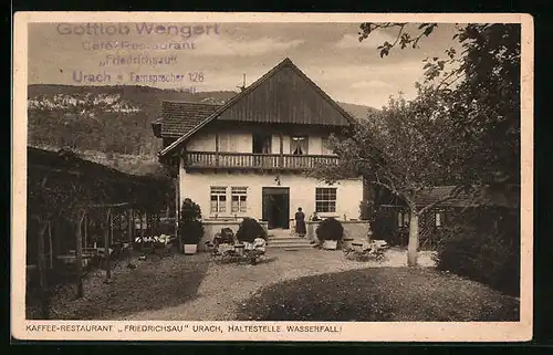 AK Urach, Cafe-Restaurant Friedrichsau