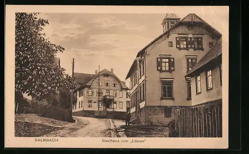 AK Salmbach, Gasthaus zum Löwen