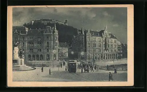 Künstler-AK Ljubljana, Stritarjeva ulice