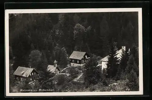 AK Mariensee am Hochwechsel, Ortspartie