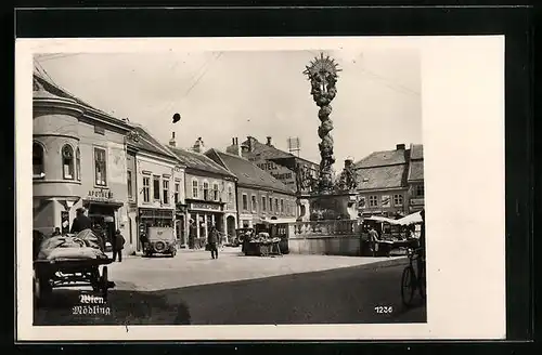 AK Mödling, Ortspartie mit Apotheke