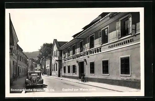 AK Gresten, Gasthof zur Weintraube