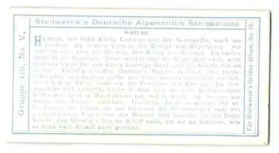 Sammelbild Stollwerck`s Deutsche Alpenmilch-Schokolade, Gudrun