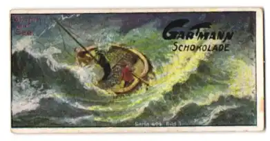 Sammelbild Gartmann Schokolade, Sturm auf See
