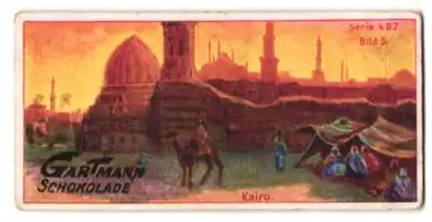 Sammelbild Gartmann Schokolade, Kairo