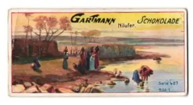 Sammelbild Gartmann Schokolade, Nilufer