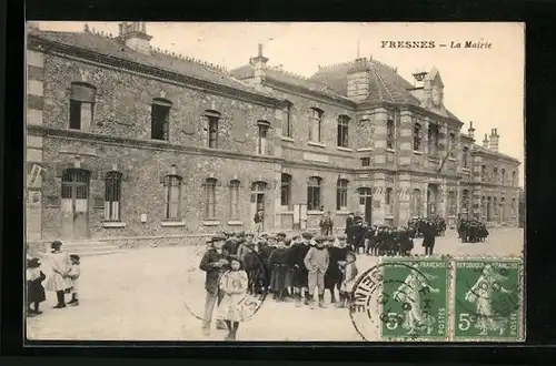 AK Fresnes, La Mairie