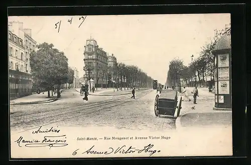 AK Saint-Mandè, Rue Mougenot et Avenue Victor Hugo