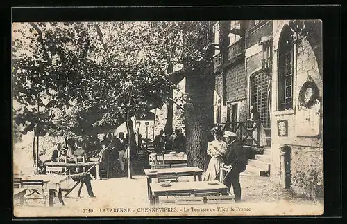 AK La Varenne-Chennevières, La Terrasse de l`Ecu de France