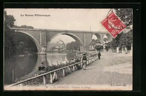 AK Le Perreux, Chemin de halage