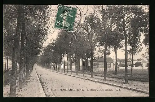 AK Plant-Champigny, Le Boulevard de Villiers