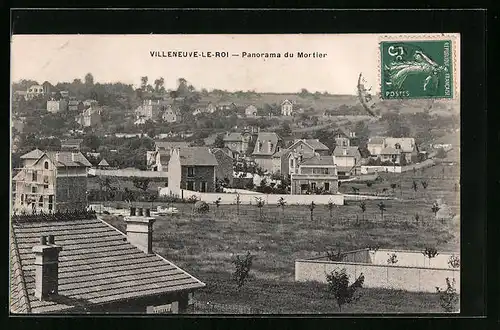 AK Villeneuve-le-Roi, Panorama du Mortier
