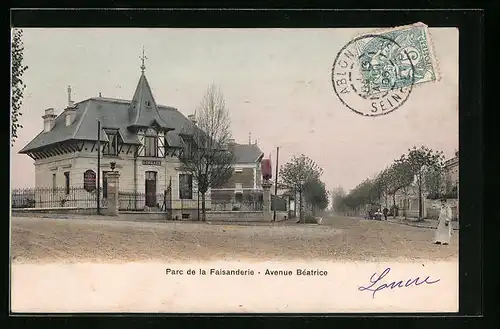 AK Ablon, Parc de la Faisanderie, Avenue Beatrice
