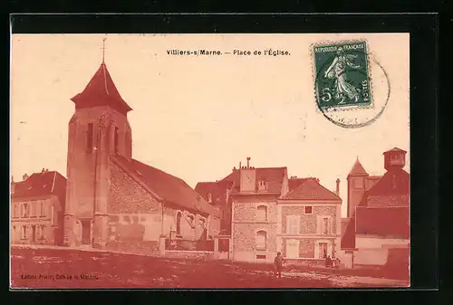 AK Villiers-sur-Marne, Place de l`Èglise