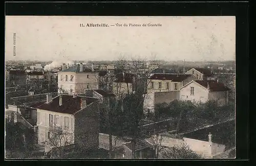 AK Alfortville, Vue du Plateau de Gravelle