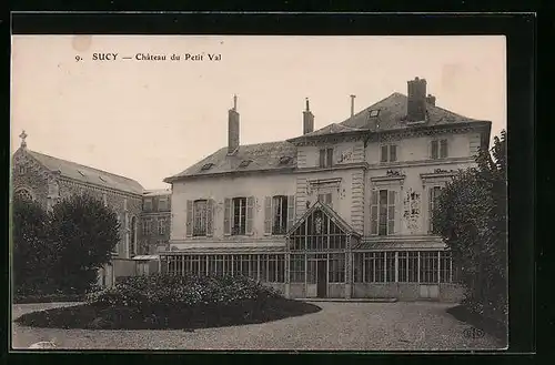 AK Sucy-en-Brie, Chateau du Petit Val