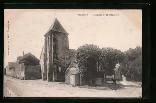 AK Rungis, L`Eglise et le Calvaire