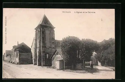 AK Rungis, L`Eglise et le Calvaire