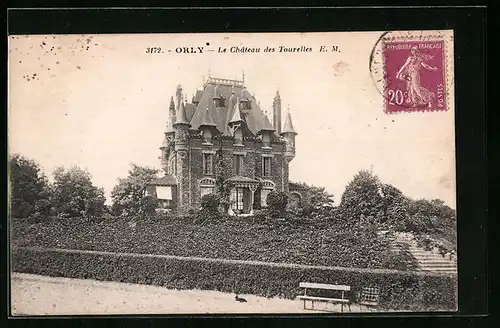 AK Orly, Le Chateau des Tourelles