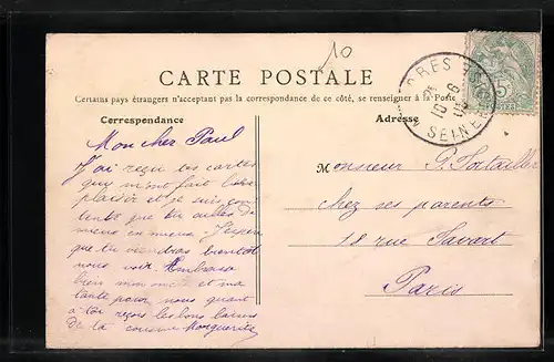 AK Cercay, Route de Villecresnes