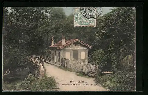 AK Crèteil, Entrèe de l`Ile Ste-Catherine