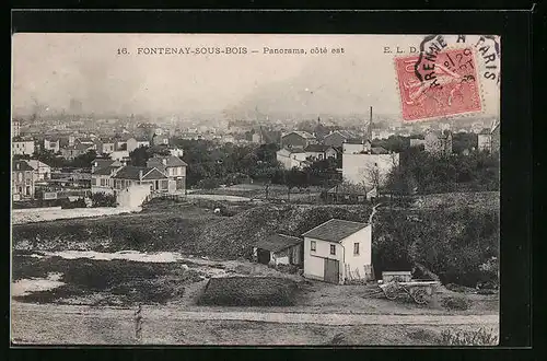 AK Fontenay-sous-Bois, Panorama, cotè est