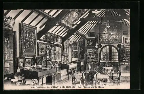 AK L`Hay-les-Roses, Le Musèe de la Rose