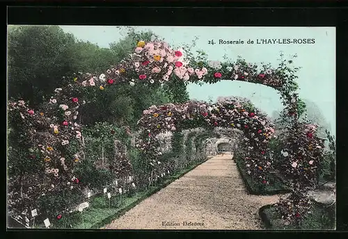 AK L`Hay-les-Roses, Roseraie