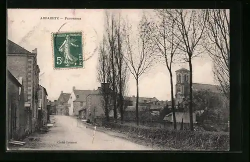 AK Ancenis, Panorama, Strassenpartie