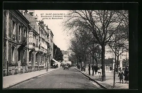 AK Saint-Nazaire, Boulevard Prèsident-Wilson pres du Monument