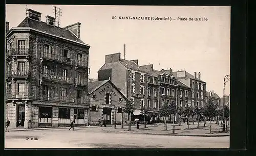 AK Saint-Nazaire, Place de la Gare