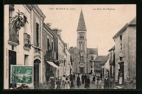 AK Nozay, La Rue de l`Èglise