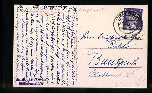 AK Rothstein, Berghotel