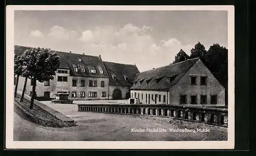 AK Wechselburg /Mulde, Kinder-Heilstätte