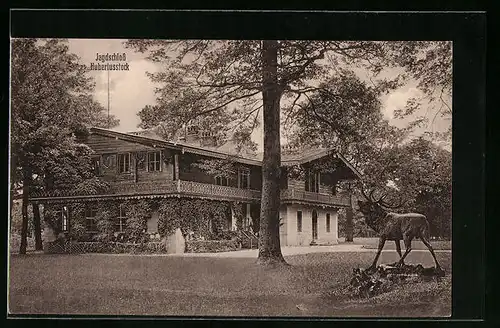 AK Joachimsthal, Jagdschloss Hubertusstock