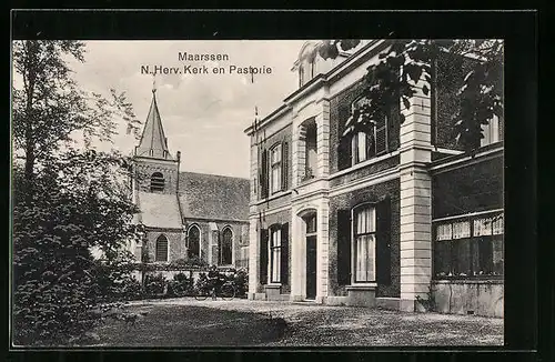 AK Maarssen, N. Herv. Kerk en Pastorie