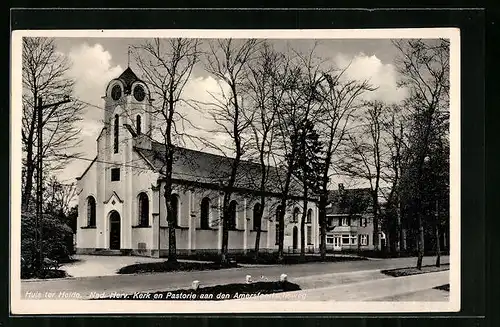 AK Huis ter Heide, Ned. Herv. Kerk en Pastorie aan den Amersfoortscheweg