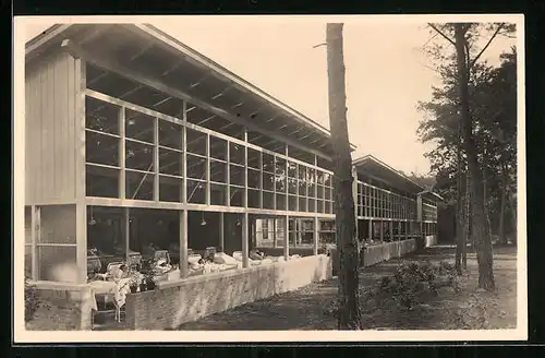 AK Bilthoven, Sanatorium Berg en Bosch, Maria paviljoen