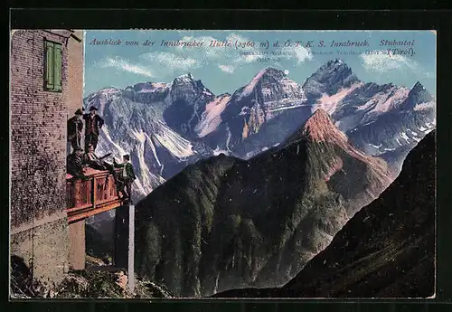 AK Innsbrucker Hütte, Berghütte der Ö. T. K. S. Innsbruck im Stubaital