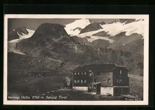 AK Vernagt Hütte, Berghütte im Oetztal