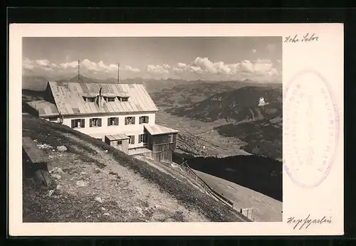 AK Touristenhaus Hohe Salve, Berghütte bei Hopfgarten