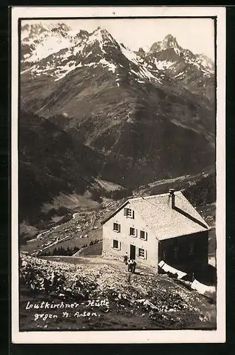 AK Leutkirchner Hütte, Berghütte gegen St. Anton