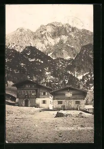 AK Kaindl-Hütte, Berghütte am Steinberg bei Kufstein