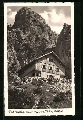 AK Säuling-Haus, Berghütte mit Säuling in Tirol