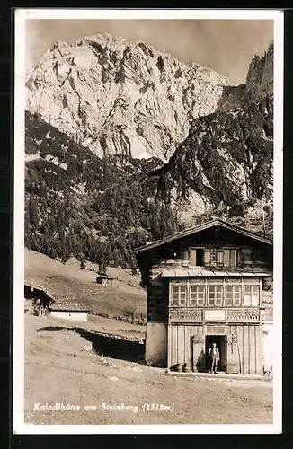 AK Kaindl-Hütte, Berghütte am Steinberg