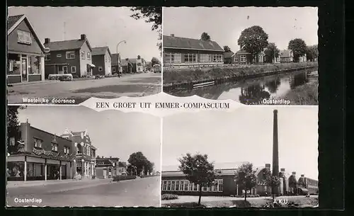 AK Emmer-Compascuum, Oosterdiep, A. K. U., Westelijke doorsnee